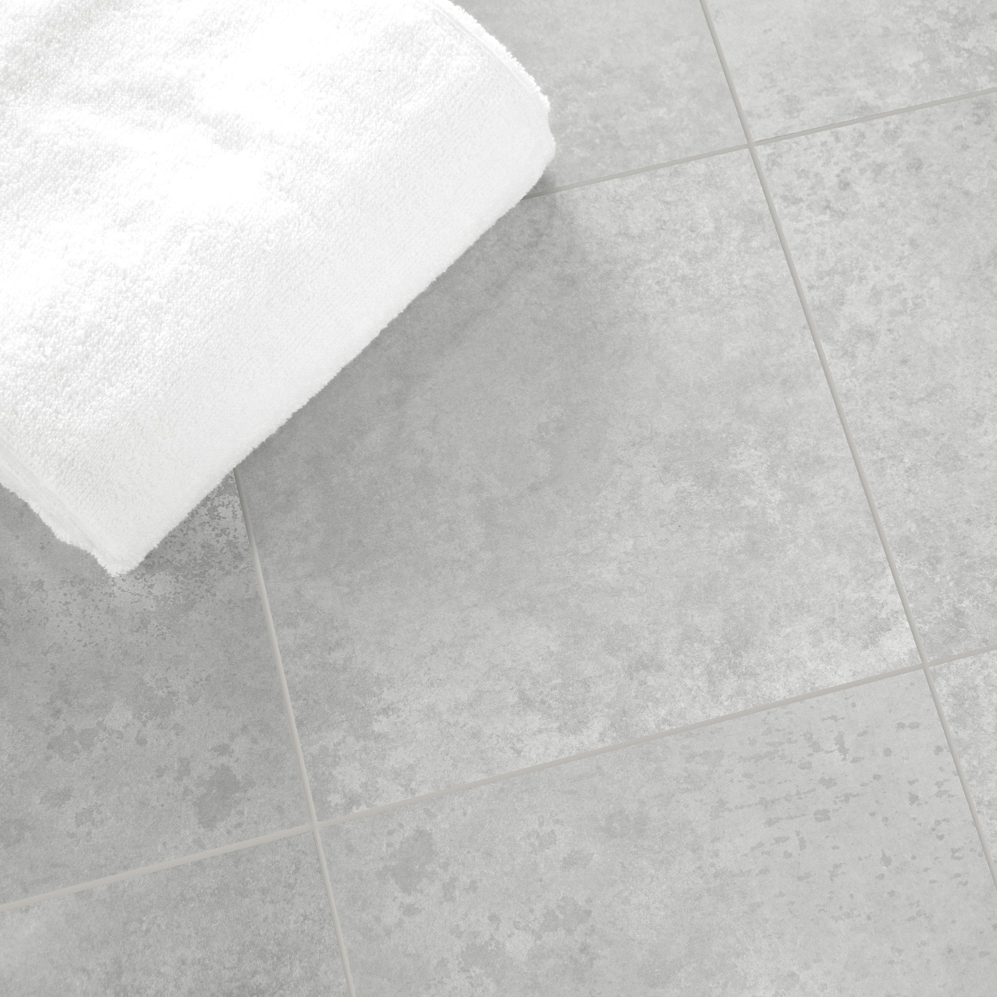 9" x 9" Gray Peel and Stick Backsplash Wall and Floor Tile