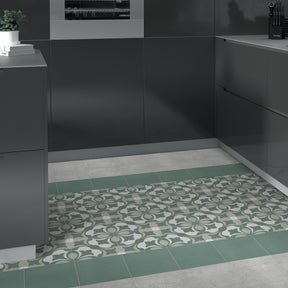 9" x 9" Gray Peel and Stick Backsplash Wall and Floor Tile