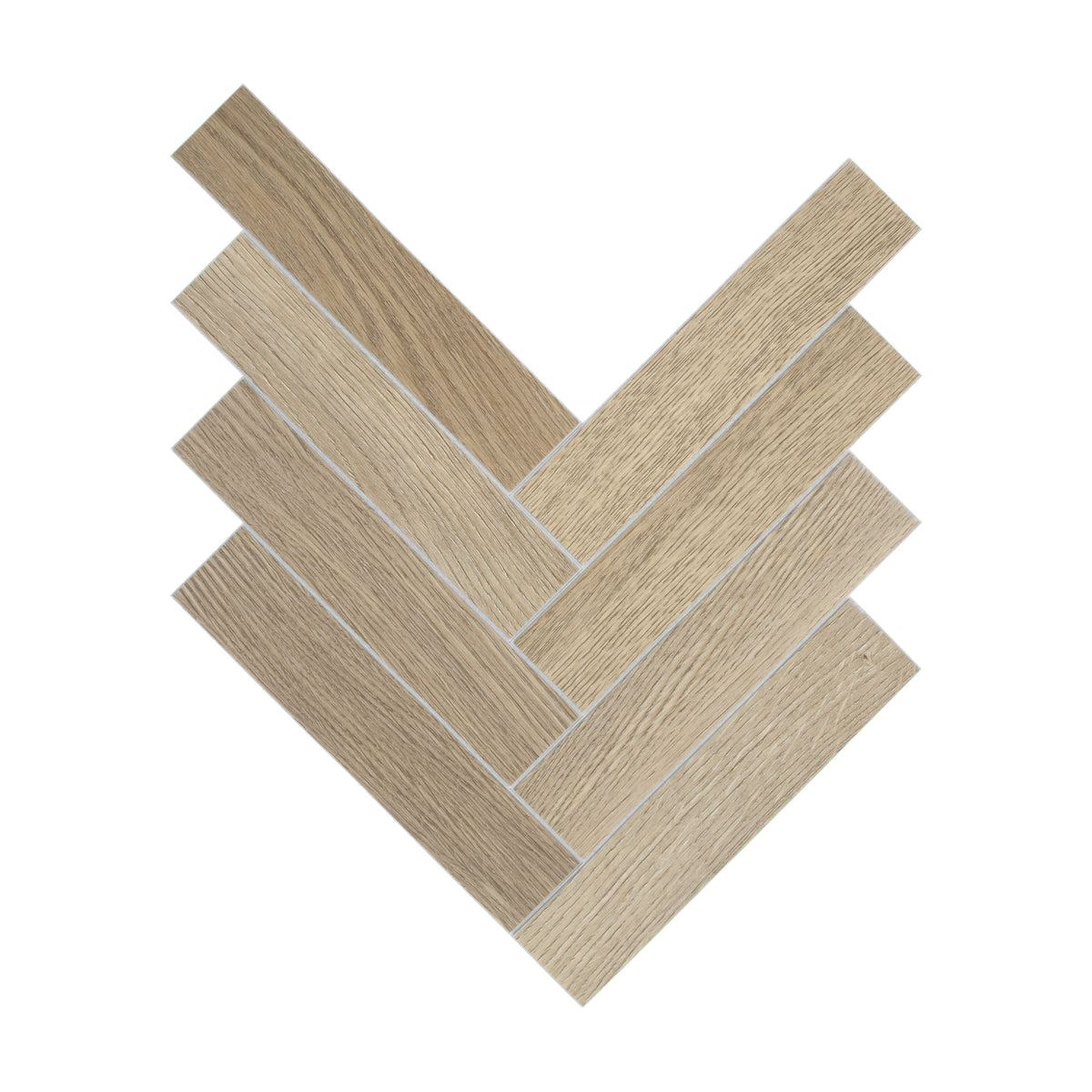 Herringbone Warm Oak Peel and Stick Floor Tile