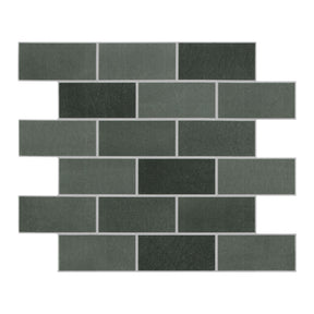 Subway Green Mixed Peel and Stick Backsplash Tile