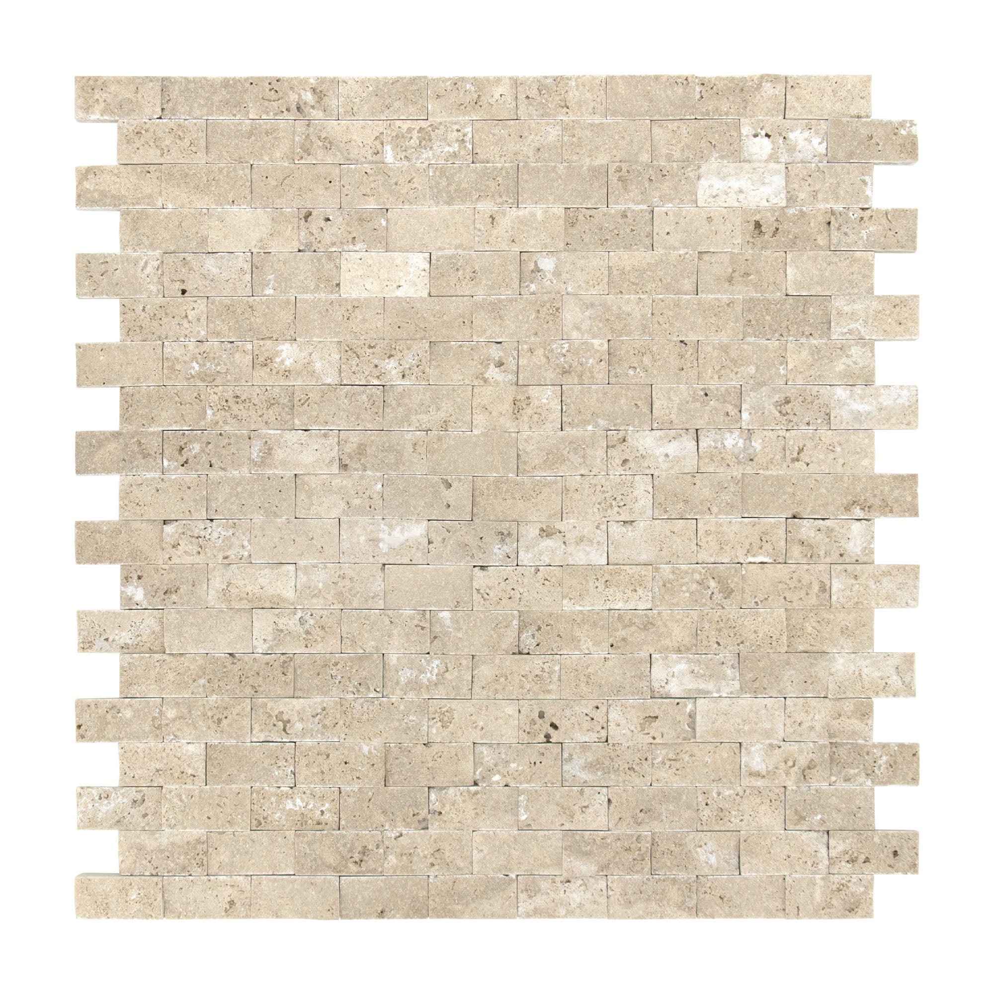 3D Beige Natural Marble Peel and Stick Backsplash Tile