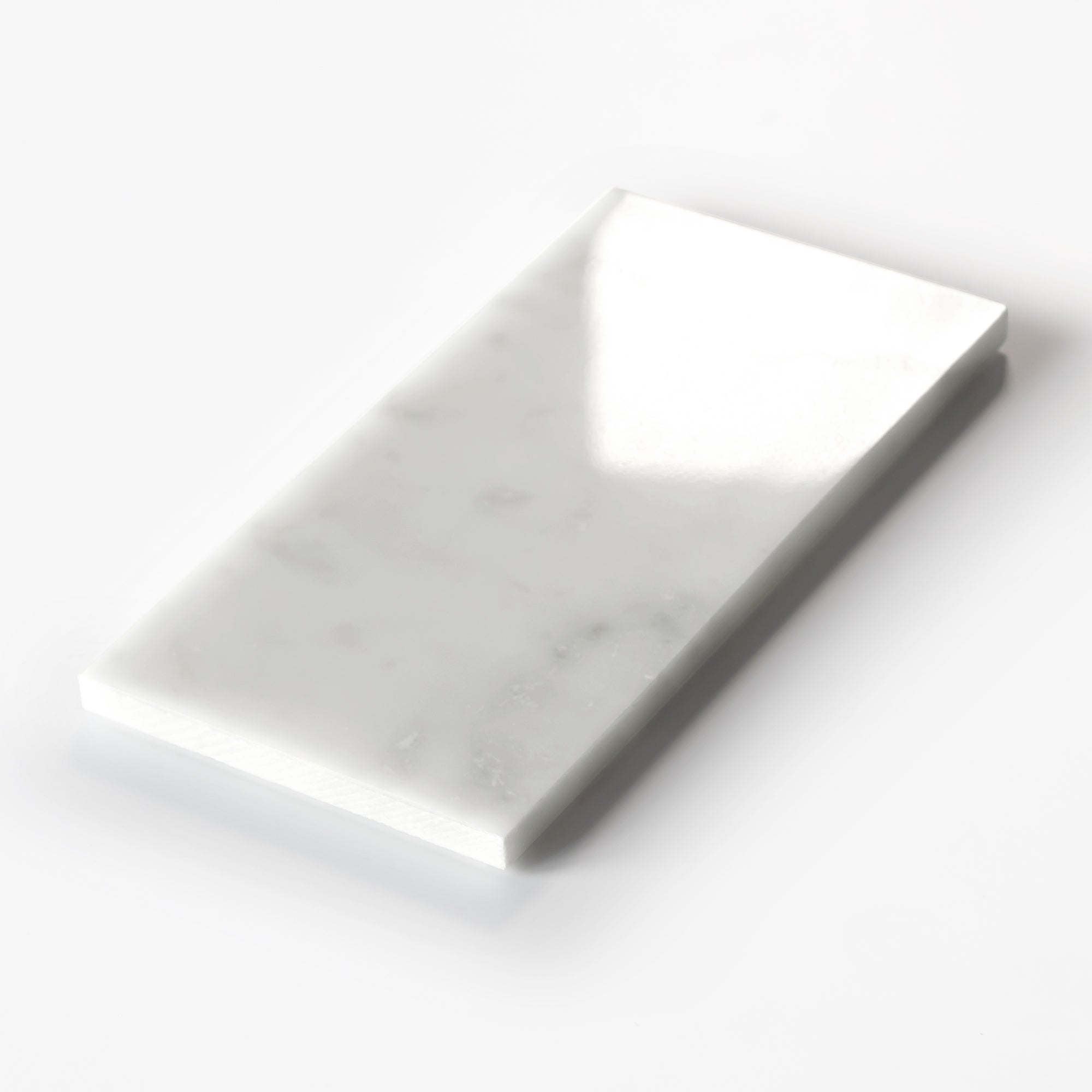 Carrara White Natural Marble Peel and Stick Tile