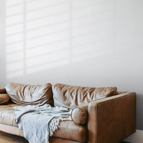 118" x 47" White Glossy Peel and Stick Wall Paneling Roll