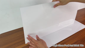 12x24" Subway Carrara White Peel and Stick Backsplash Tile