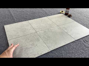 9" x 9" Gray Peel and Stick Backsplash Wall and Floor Tile