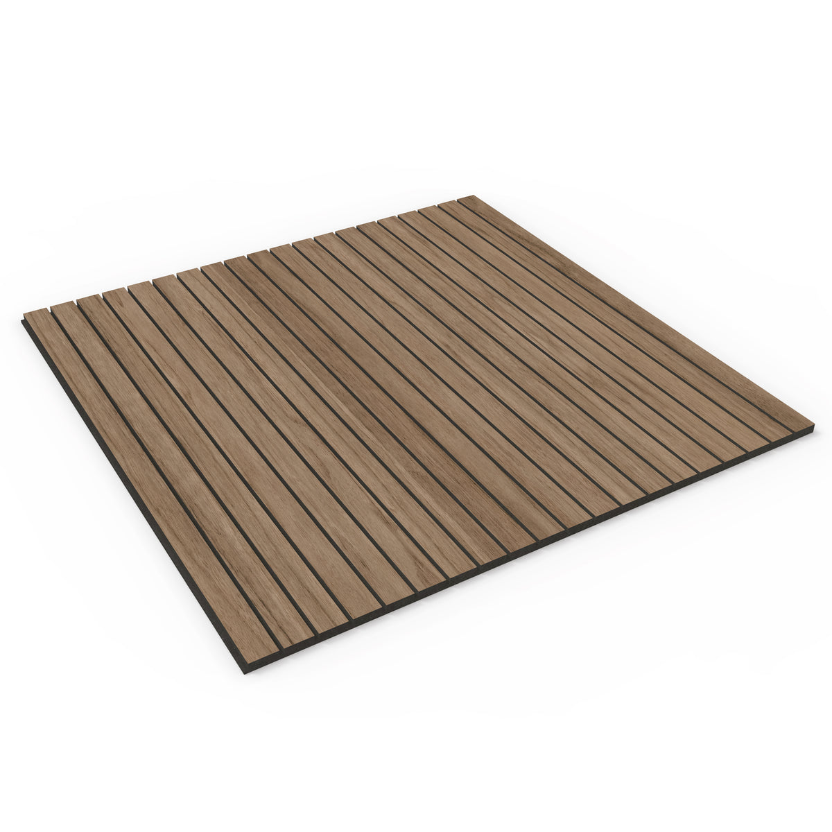 Walnut Wood Slat Acoustic Panels Decorative Wall Paneling